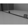 Mexen Velar Schiebeduschkabine 110 x 90 cm, transparent, schwarz - 871-110-090-01-70
