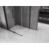 Mexen Velar Duschkabine 130 x 80 cm, transparent, schwarz - 871-130-080-01-70