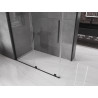 Mexen Velar Duschkabine mit Schiebetür 150 x 90 cm, transparent, schwarz - 871-150-090-01-70