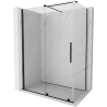 Mexen Velar Schiebeduschkabine 160 x 70 cm, transparent, schwarz - 871-160-070-01-70