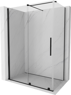Mexen Velar Schiebeduschkabine 160 x 70 cm, transparent, schwarz - 871-160-070-01-70