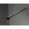 Mexen Velar Duschkabine, Schiebetür, 160 x 80 cm, transparent, schwarz - 871-160-080-01-70