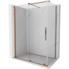 Mexen Velar Schiebeduschkabine 150 x 90 cm, transparent, Roségold - 871-150-090-01-60