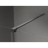 Mexen Velar Schiebeduschkabine 90 x 100 cm, transparent, gebürstetes Gun Gray - 871-090-100-01-66