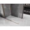 Mexen Velar Schiebeduschkabine 140 x 85 cm, transparent, gebürstetes Kupfer - 871-140-085-01-65