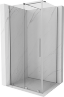 Mexen Velar Duschkabine schiebbar 90 x 70 cm, transparent, Chrom - 871-090-070-01-01