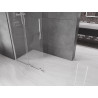 Mexen Velar Duschwand zum Schieben Walk-in 70 x 200 cm, transparent 8 mm, Chrom - 871-070-000-03-01