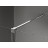Mexen Velar Duschwand zum Schieben Walk-in 70 x 200 cm, transparent 8 mm, Chrom - 871-070-000-03-01