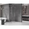 Mexen Velar Schiebeduschwand Walk-in 90 x 200 cm, transparent 8 mm, Chrom - 871-090-000-03-01