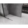 Mexen Velar Duschwand schiebbar Walk-in 75 x 200 cm, transparent 8 mm, schwarz - 871-075-000-03-70