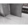 Mexen Velar Duschwand verschiebbar Walk-in 130 x 200 cm, transparent 8 mm, Chrom - 871-130-000-03-01