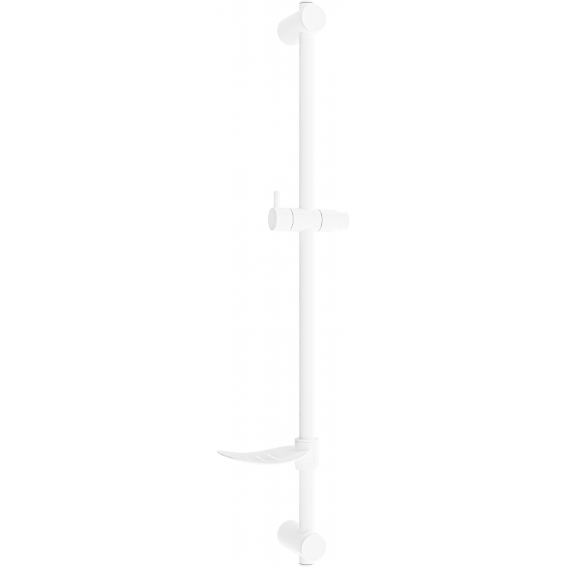 Mexen DF Duschstange mit Seifenschale 80 cm, weiß - 79382-20