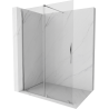 Mexen Velar Duschwand zum Schieben Walk-in 150 x 200 cm, transparent 8 mm, Chrom - 871-150-000-03-01