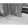Mexen Velar Duschwand zum Schieben Walk-in 150 x 200 cm, transparent 8 mm, Chrom - 871-150-000-03-01