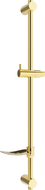 Mexen DF Duschstange mit Seifenschale 80 cm, gold - 79382-50