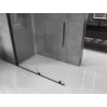Mexen Velar Duschwand zum Schieben Walk-in 160 x 200 cm, transparent 8 mm, schwarz - 871-160-000-03-70
