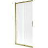 Mexen Fox 2-flügelige Schiebewannenabtrennung 85 x 150 cm, mattiert, golden - 891-085-002-50-30