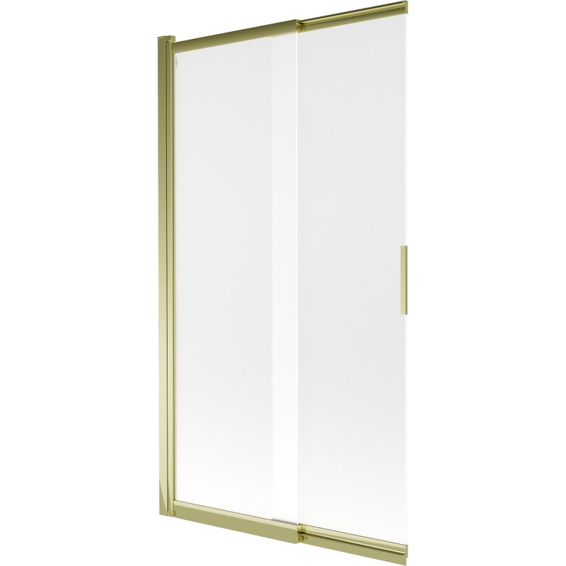 Mexen Fox 2-flügelige Schiebewannenabtrennung 100 x 150 cm, matt, gold - 891-100-002-50-30