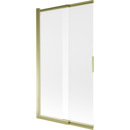 Mexen Fox 2-flügelige Schiebewannenabtrennung 100 x 150 cm, matt, gold - 891-100-002-50-30