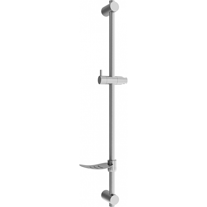 Mexen DF Duschstange mit Seifenschale 80 cm, Graphit - 79382-66