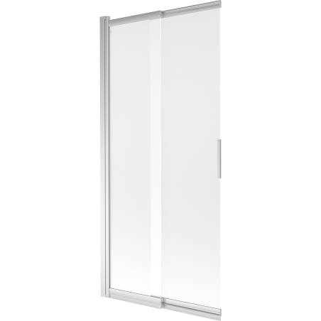 Mexen Fox Badewannenwand 2-teilig verschiebbar 85 x 150 cm, matt, chrom - 891-085-002-01-30
