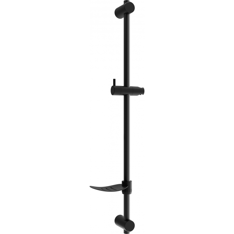 Mexen DF Duschstange mit Seifenschale 80 cm, schwarz - 79382-70