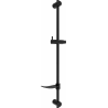 Mexen DF Duschstange mit Seifenschale 80 cm, schwarz - 79382-70