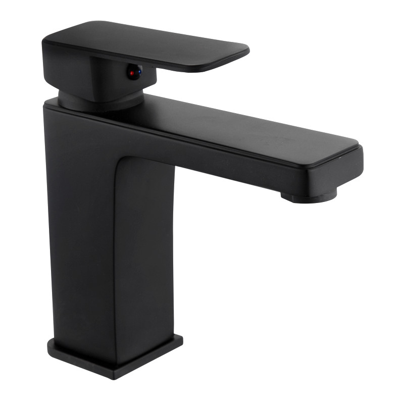 Mexen Cetus Waschbeckenarmatur, schwarz - 744300-70