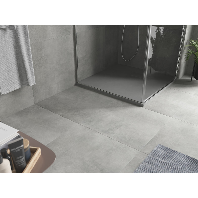Mexen Hugo quadratische Duschwanne SMC 70 x 70 cm, grau - 42617070