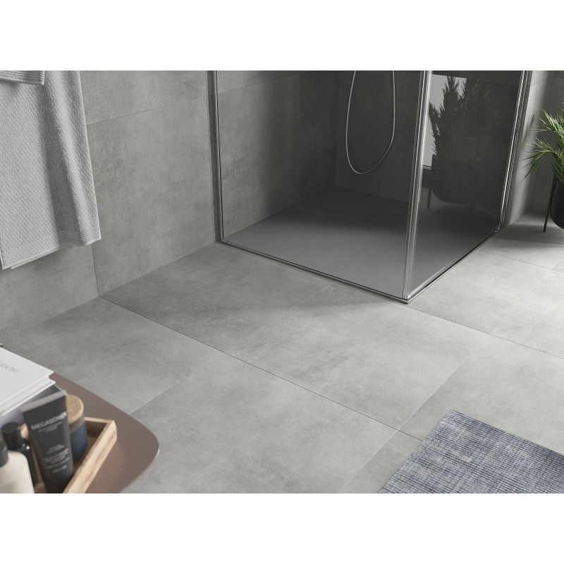 Mexen Hugo quadratische Duschwanne SMC 70 x 70 cm, grau - 42617070