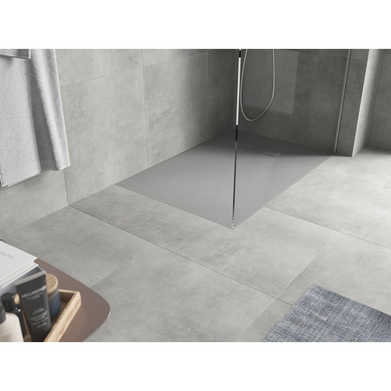 Mexen Hugo SMC-Rechteck-Duschwanne 130 x 80 cm, grau - 42618013