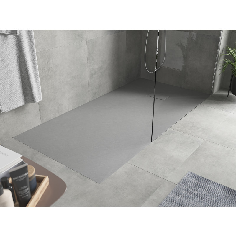 Mexen Hugo rechteckige Duschwanne SMC 180 x 80 cm, grau - 42618018