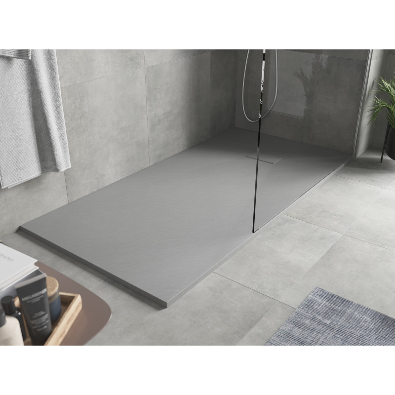 Mexen Hugo rechteckige Duschwanne SMC 180 x 80 cm, grau - 42618018