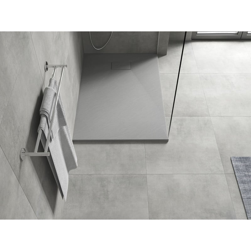 Mexen Hugo rechteckige Duschwanne SMC 130 x 90 cm, grau - 42619013
