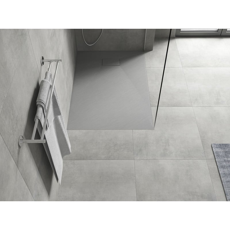Mexen Hugo rechteckige Duschwanne SMC 130 x 90 cm, grau - 42619013