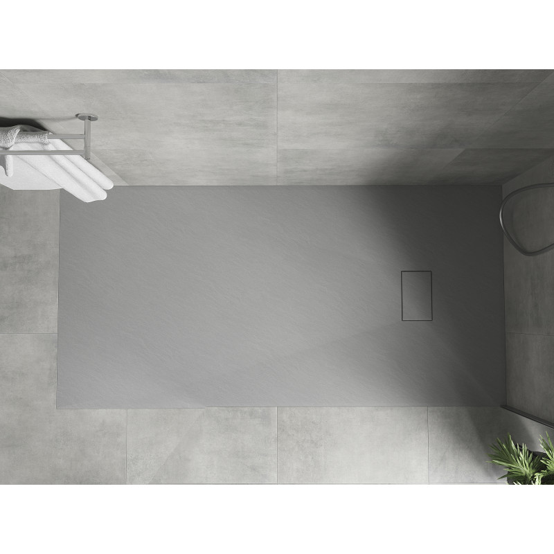 Mexen Hugo rechteckige Duschwanne SMC 180 x 90 cm, grau - 42619018