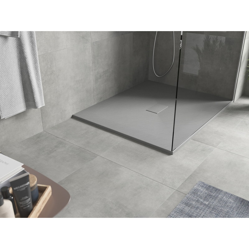 Mexen Hugo rechteckige Duschwanne SMC 120 x 100 cm, grau - 42611012