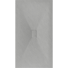 Mexen Hugo rechteckige Duschwanne SMC 170 x 100 cm, grau - 42611017