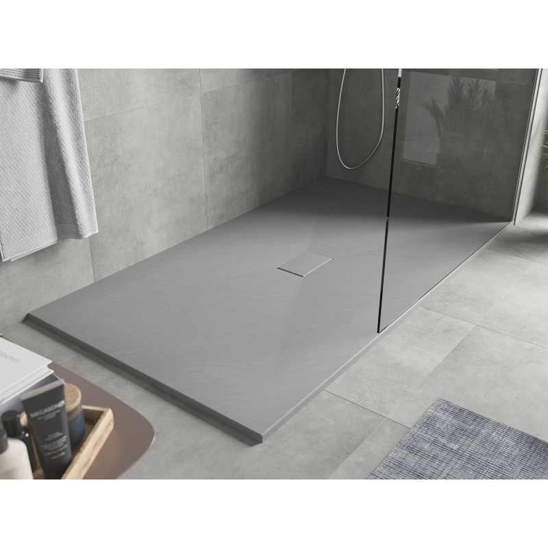 Mexen Hugo rechteckige Duschwanne SMC 170 x 100 cm, grau - 42611017