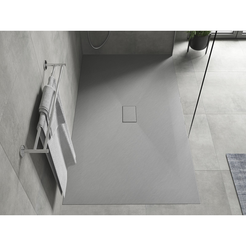 Mexen Hugo rechteckige Duschwanne SMC 170 x 100 cm, grau - 42611017