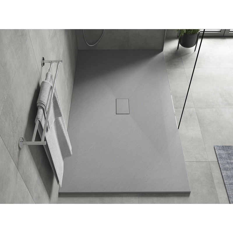 Mexen Hugo rechteckige Duschtasse SMC 180 x 100 cm, grau - 42611018