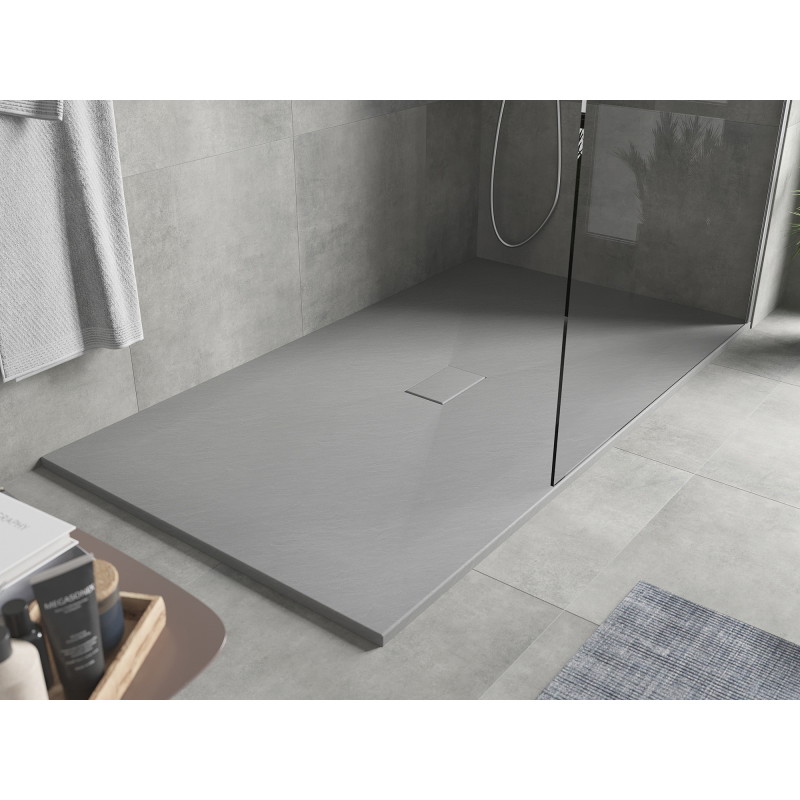 Mexen Hugo rechteckige Duschtasse SMC 180 x 100 cm, grau - 42611018