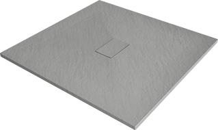 Mexen Hugo quadratische Duschwanne SMC 100 x 100 cm, Grau - 42611010