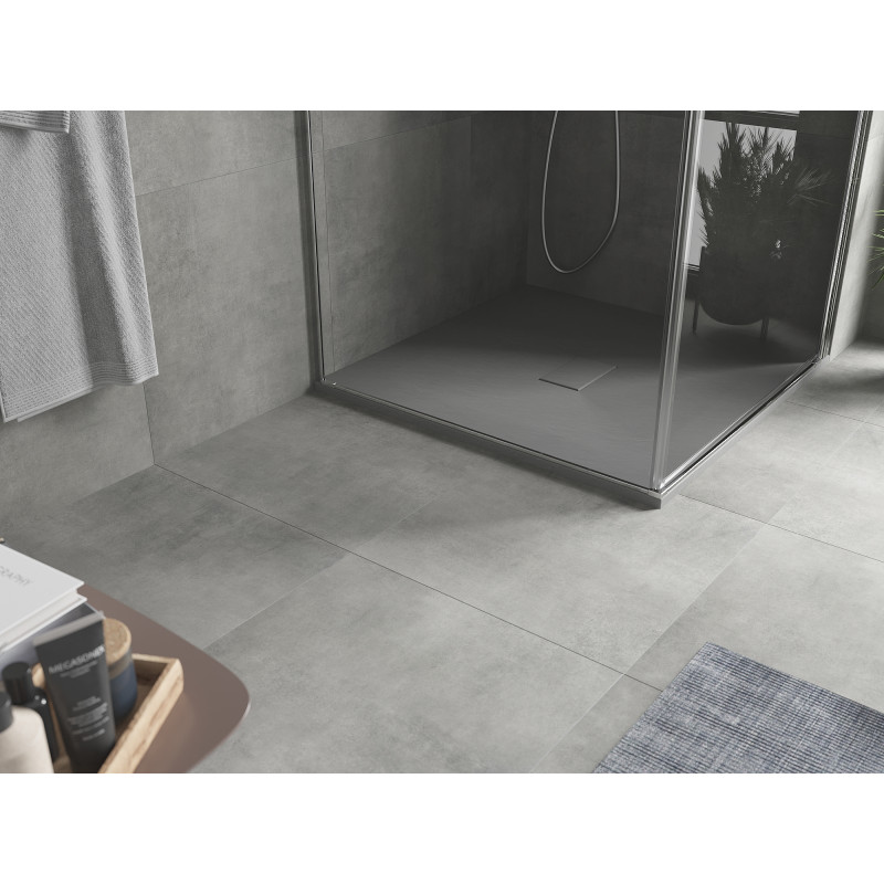 Mexen Hugo quadratische Duschwanne SMC 100 x 100 cm, Grau - 42611010