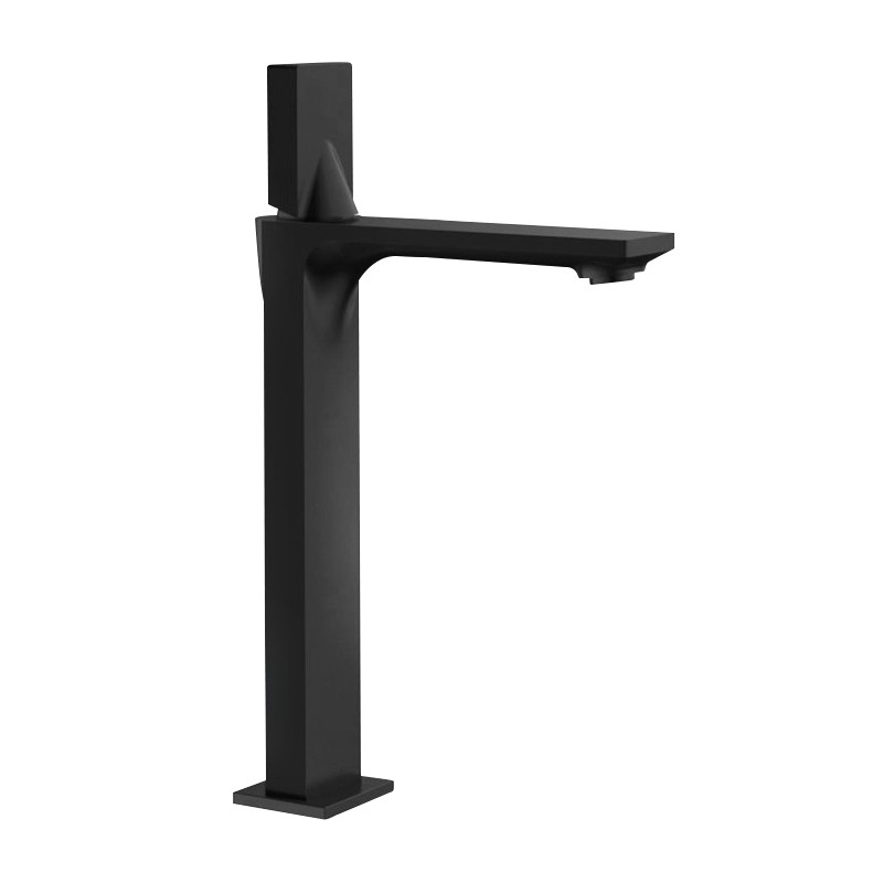 Mexen Crux hoher Waschbeckenhahn, schwarz - 744410-70