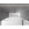 Mexen Velar Duo Badewannenfaltwand, 2-flügelig, verschiebbar, 200 x 150 cm, transparent, chrom - 896-200-000-02-01