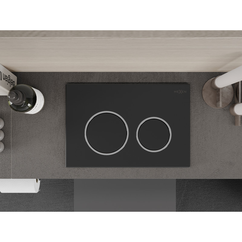 Mexen Fenix 07 XS Spültaste, Gun Gray - 600766