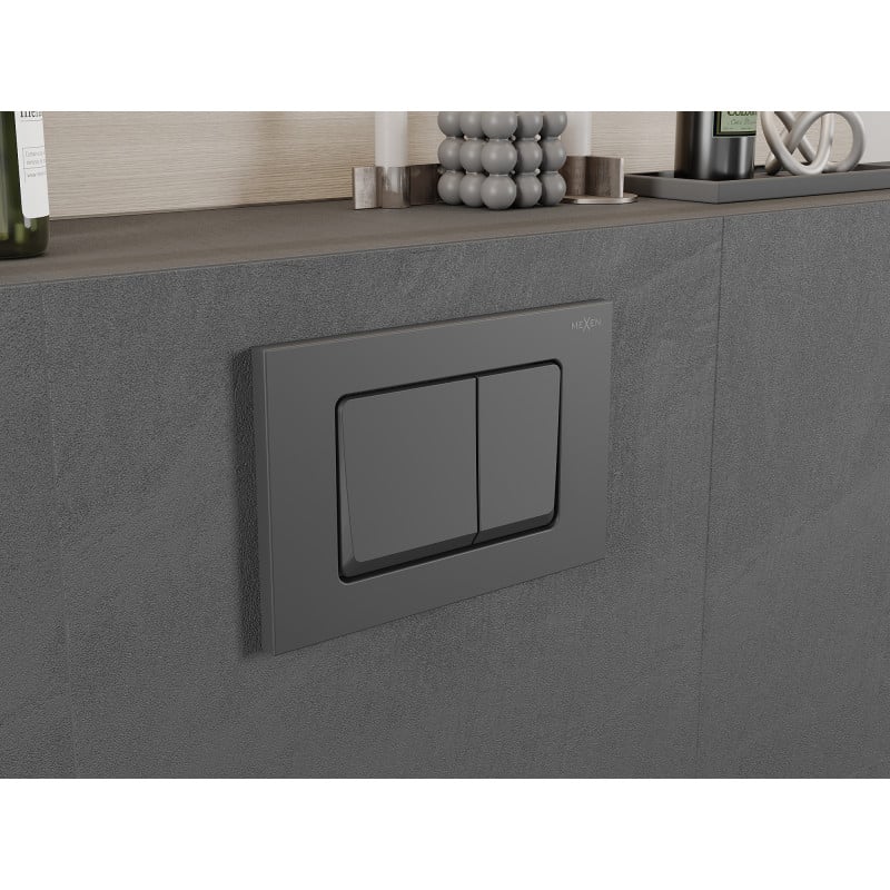 Mexen Fenix 10 XS Spültaste, Gun Gray - 601066