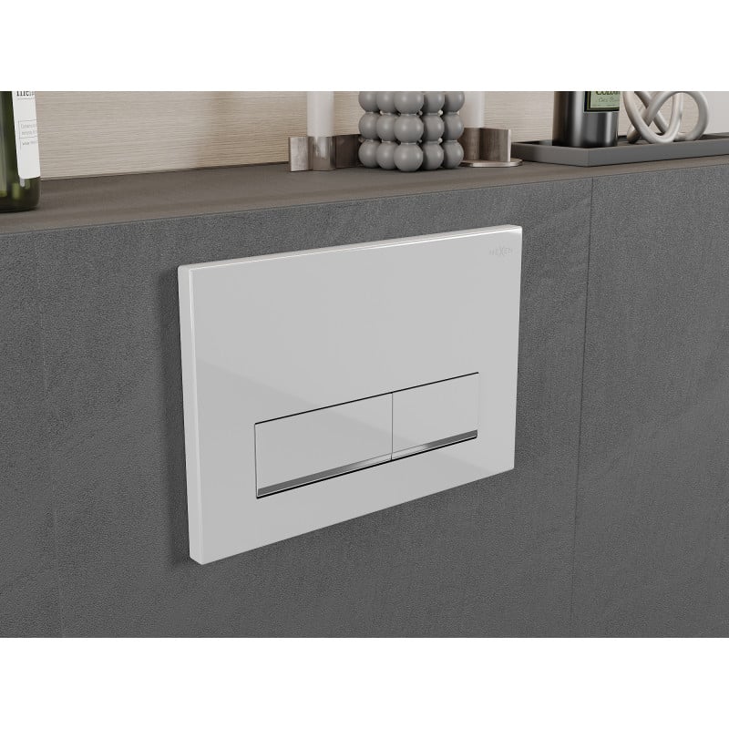 Mexen Fenix 12 Spültaste, weiß glänzend - 601200