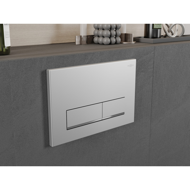 Mexen Fenix 12 Spülsystem Taste, mattes Chrom - 601202